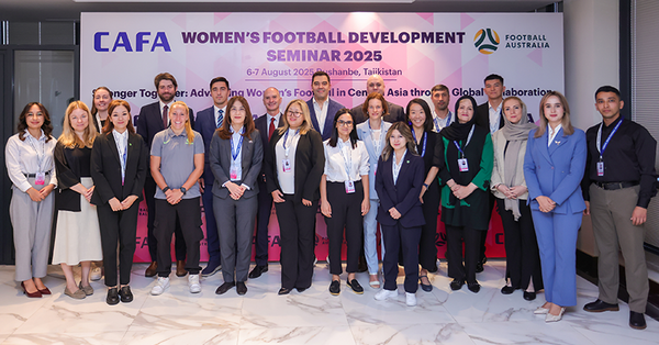 Football Australia partners with CAFA to develop Women’s Football in Central Asia