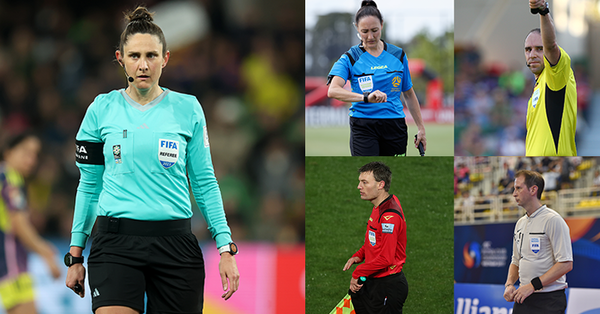 Football Australia confirms 2024 FIFA International list of Australian Match Official  